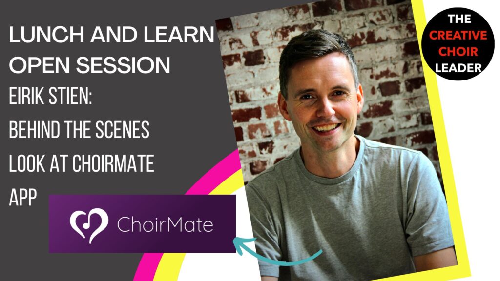 ChoirMate App Demo with Eirik Stien